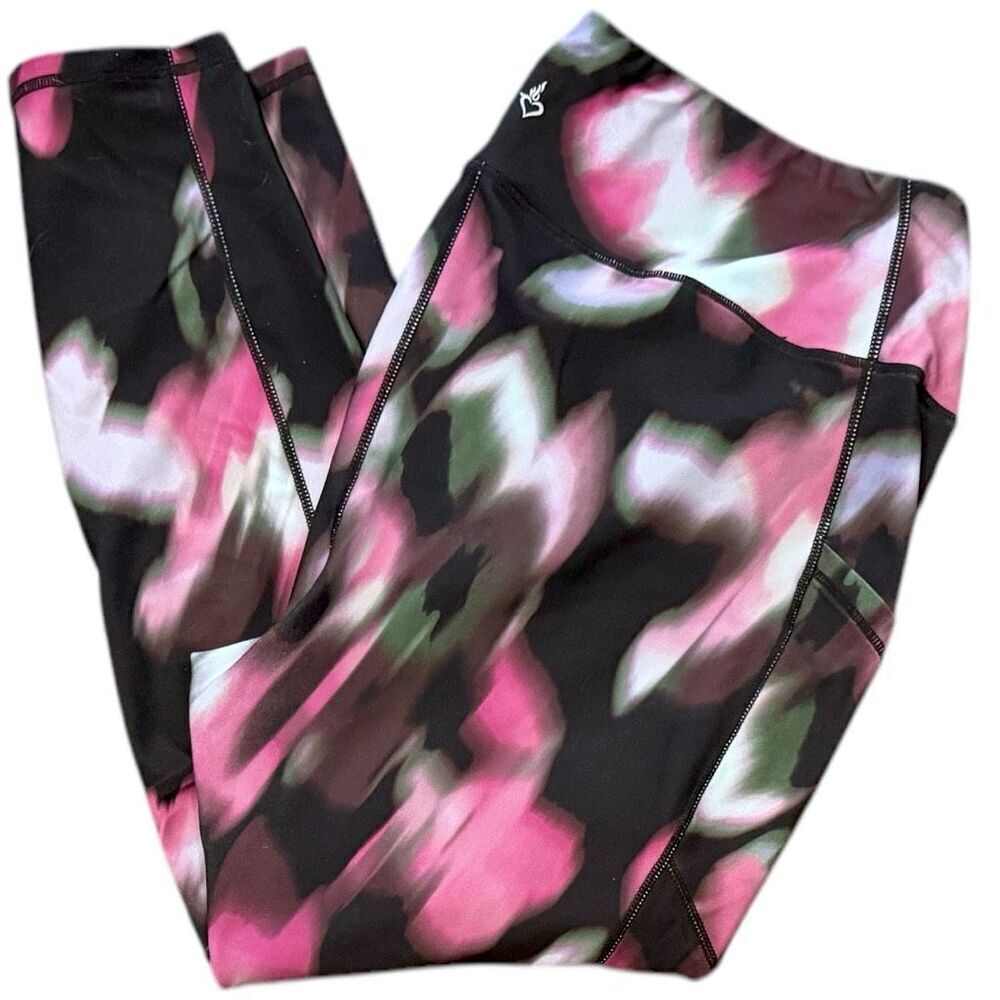 Torrid Black & Pink Full-Length Side Pocket Active Legging size 3 3XL - Picture 15 of 15